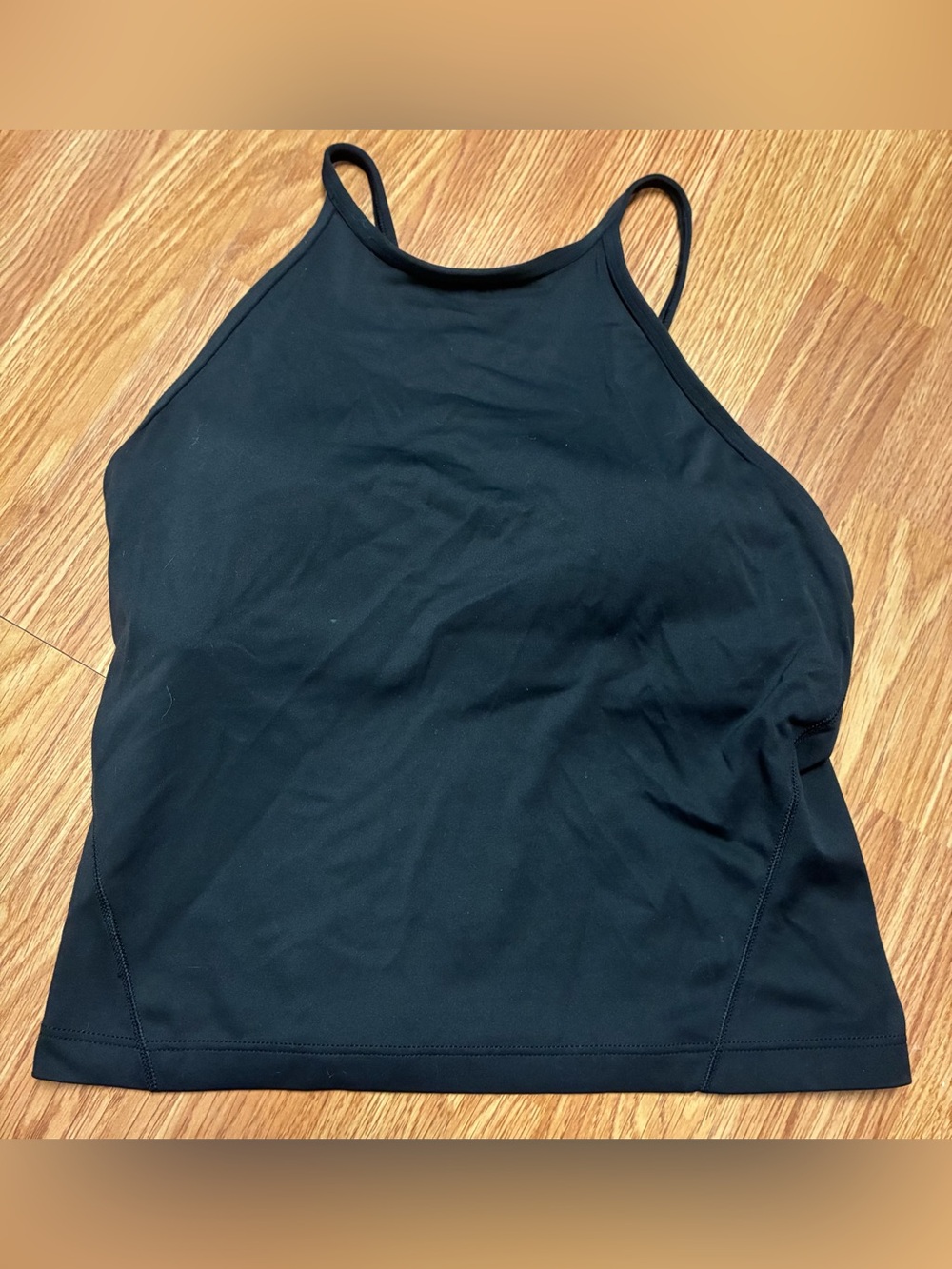 Lululemon Nulu High-Neck Yoga Tank Top Black Size 6